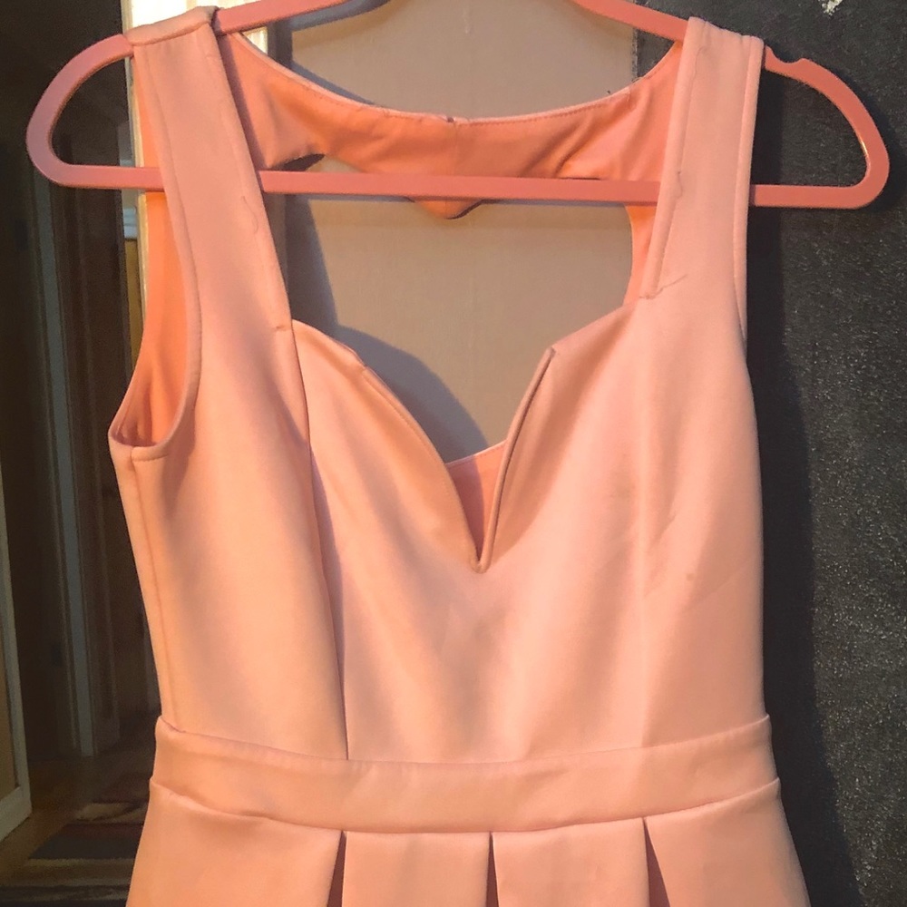 pink dress